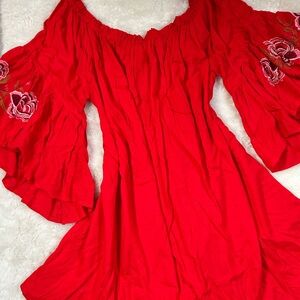 Tunic Bell-Sleeve Dress